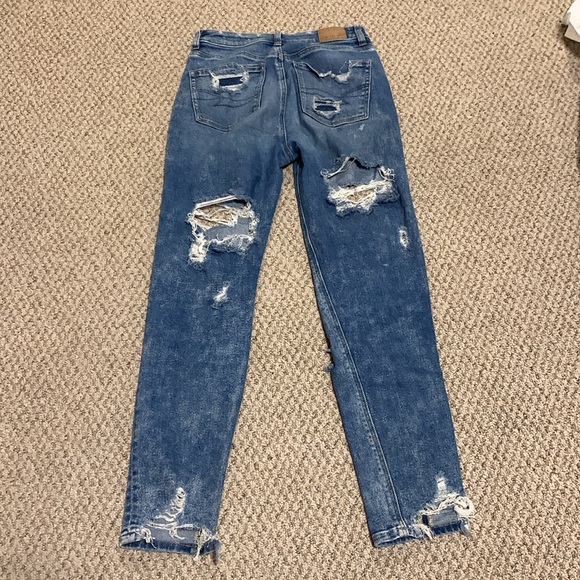 American eagle blue ripped jeans - Picture 2 of 3